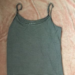 Stripped tank top